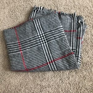 Plaid Blanket Scarf